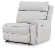 Social Pointe Reclining Sectional with Storage Console Ashley Furniture Sectional  Fresh Start Furniture