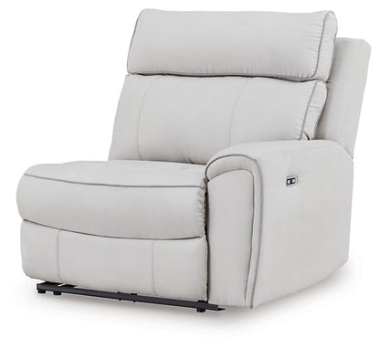 Social Pointe Reclining Sectional with Storage Console Ashley Furniture Sectional  Fresh Start Furniture