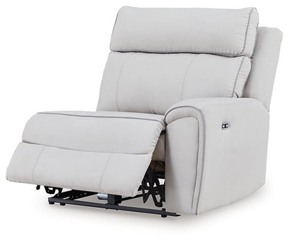 Social Pointe Reclining Sectional with Storage Console Ashley Furniture Sectional  Fresh Start Furniture