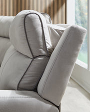 Social Pointe Reclining Sectional with Storage Console Ashley Furniture Sectional  Fresh Start Furniture