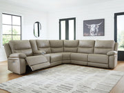 Narwhal Place Reclining Sectional with Storage Console Ashley Furniture Sectional  Fresh Start Furniture