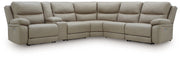 Narwhal Place Reclining Sectional with Storage Console Ashley Furniture Sectional Default Title Fresh Start Furniture