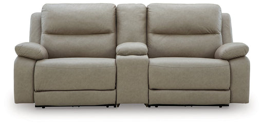 Narwhal Place Power Reclining Sectional Ashley Furniture Sectional 3-Piece: Left-Arm Facing Power Recliner/Console w/ Fresh Start Furniture