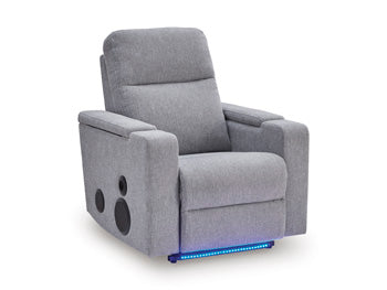 Pineland Power Glider Recliner with Audio System Ashley Furniture Recliner  Fresh Start Furniture