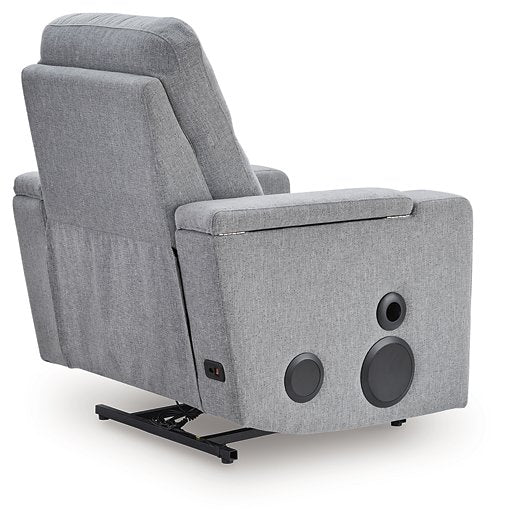 Pineland Power Glider Recliner with Audio System Ashley Furniture Recliner  Fresh Start Furniture