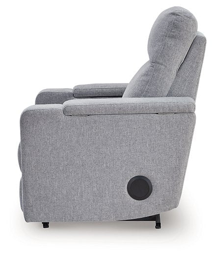 Pineland Power Glider Recliner with Audio System Ashley Furniture Recliner  Fresh Start Furniture