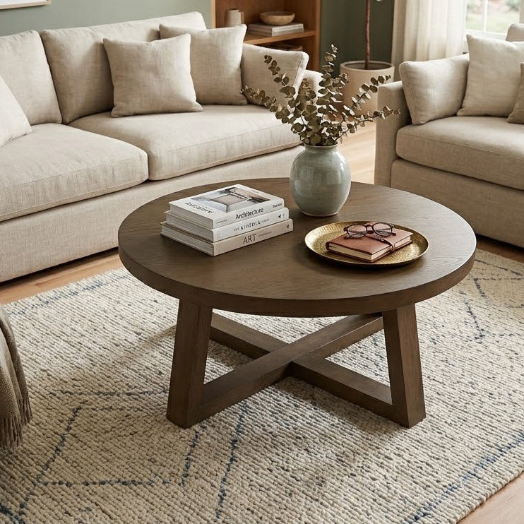 Living Spaces Lakeland Round Coffee Table