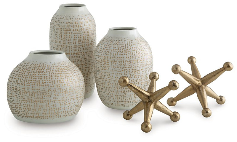 Vinburn Accessory Set (Set of 5) -  Ashley Furniture Table Accessory Set  Fresh Start Furniture