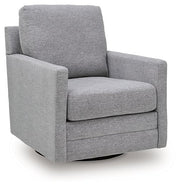 Freybourne Next-Gen Nuvella Swivel Accent Chair Ashley Furniture Accent Chair Pewter Fresh Start Furniture
