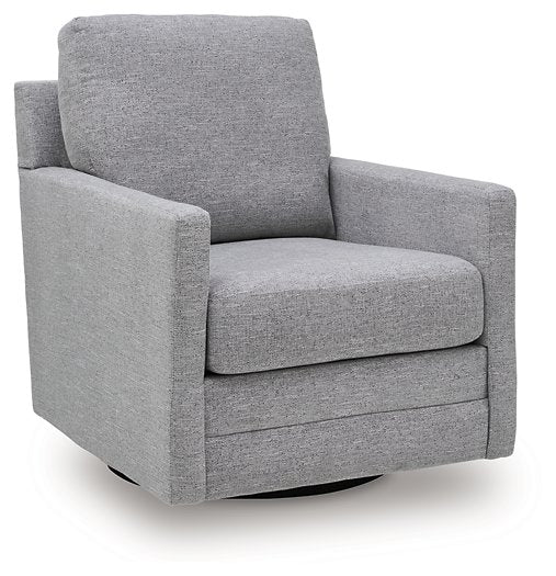 Freybourne Next-Gen Nuvella Swivel Accent Chair Ashley Furniture Accent Chair Pewter Fresh Start Furniture