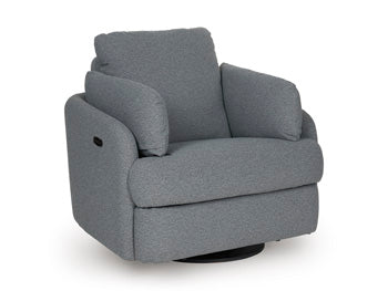 Alainmont Next-Gen Nuvella Swivel Power Recliner Ashley Furniture