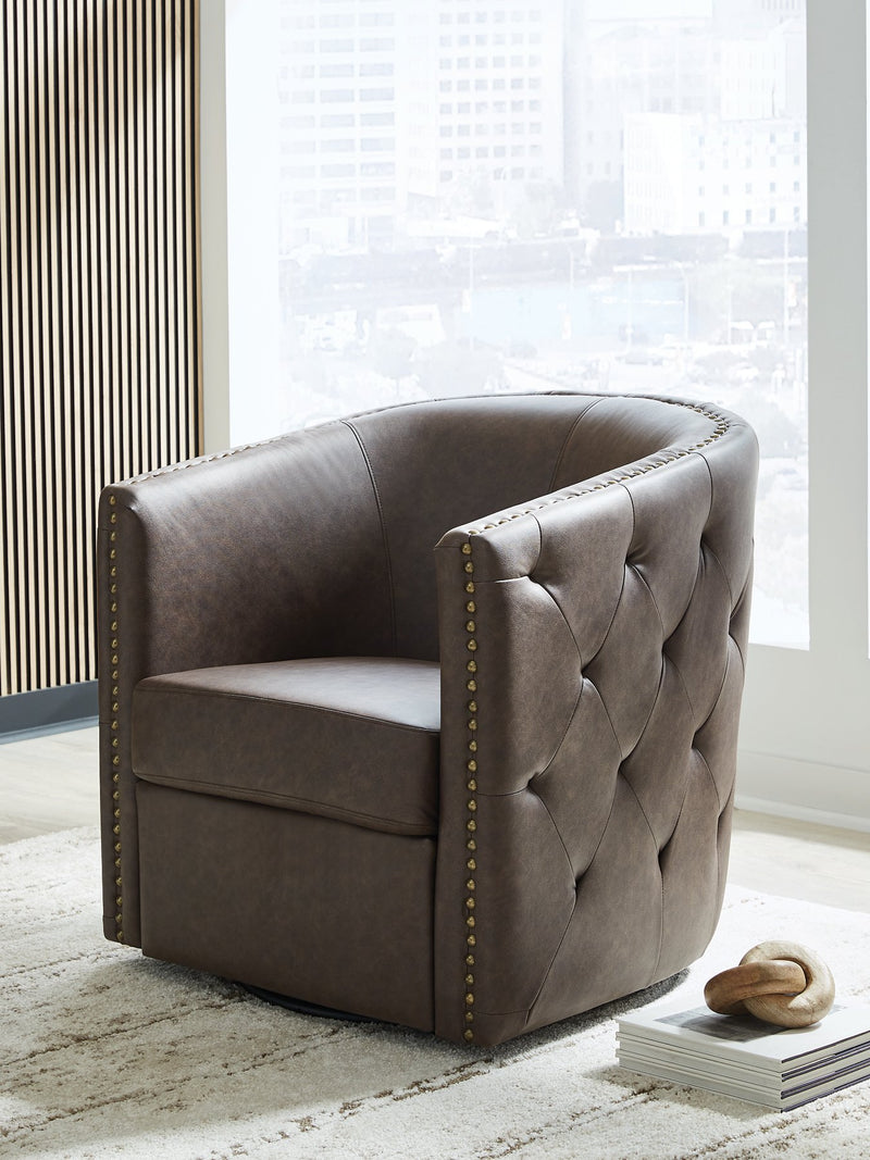 Brentlow Swivel Accent Chair -  Ashley Furniture Accent Chair  Fresh Start Furniture