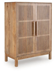 Pellamour Bar Cabinet Ashley Furniture Accent Cabinet Default Title Fresh Start Furniture
