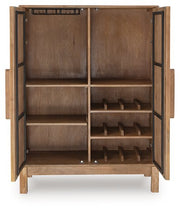 Pellamour Bar Cabinet Ashley Furniture Accent Cabinet  Fresh Start Furniture