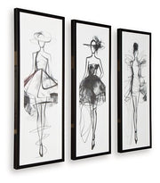 Mckerrick Wall Art Set (Set of 3) Ashley Furniture Wall Art  Fresh Start Furniture