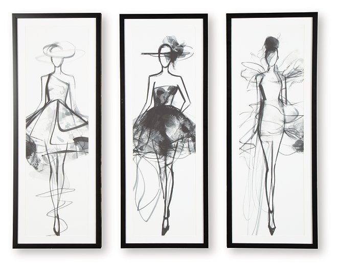 Mckerrick Wall Art Set (Set of 3) Ashley Furniture Wall Art Default Title Fresh Start Furniture
