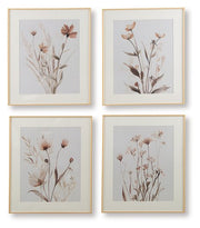 Chettings Wall Art (Set of 4) -  Ashley Furniture Wall Art  Fresh Start Furniture
