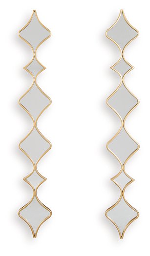 Harriswood Accent Mirror Set (Set of 2) Ashley Furniture Mirror Default Title Fresh Start Furniture