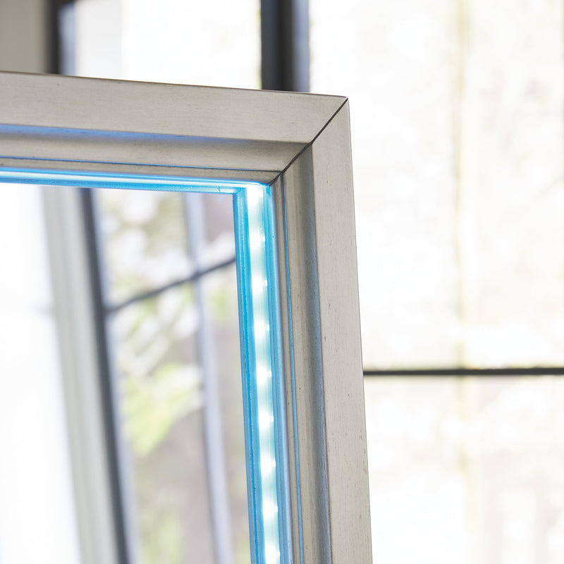 Evesen Floor Standing Mirror/Storage -  Ashley Furniture Mirror  Fresh Start Furniture