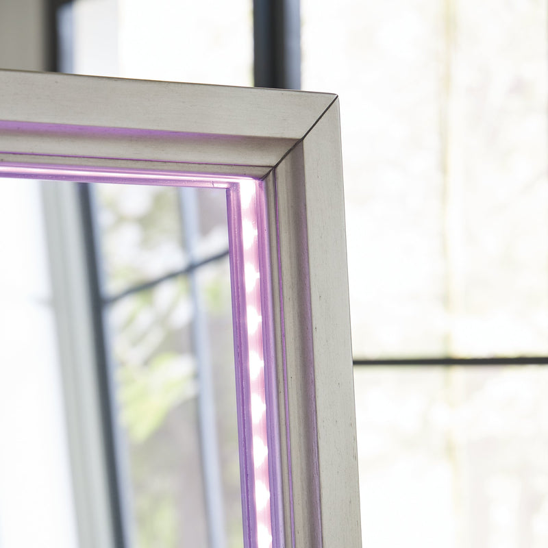 Evesen Floor Standing Mirror/Storage -  Ashley Furniture Mirror  Fresh Start Furniture