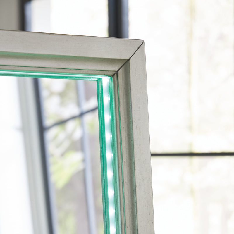 Evesen Floor Standing Mirror/Storage -  Ashley Furniture Mirror  Fresh Start Furniture