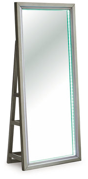 Evesen Floor Standing Mirror/Storage -  Ashley Furniture Mirror  Fresh Start Furniture