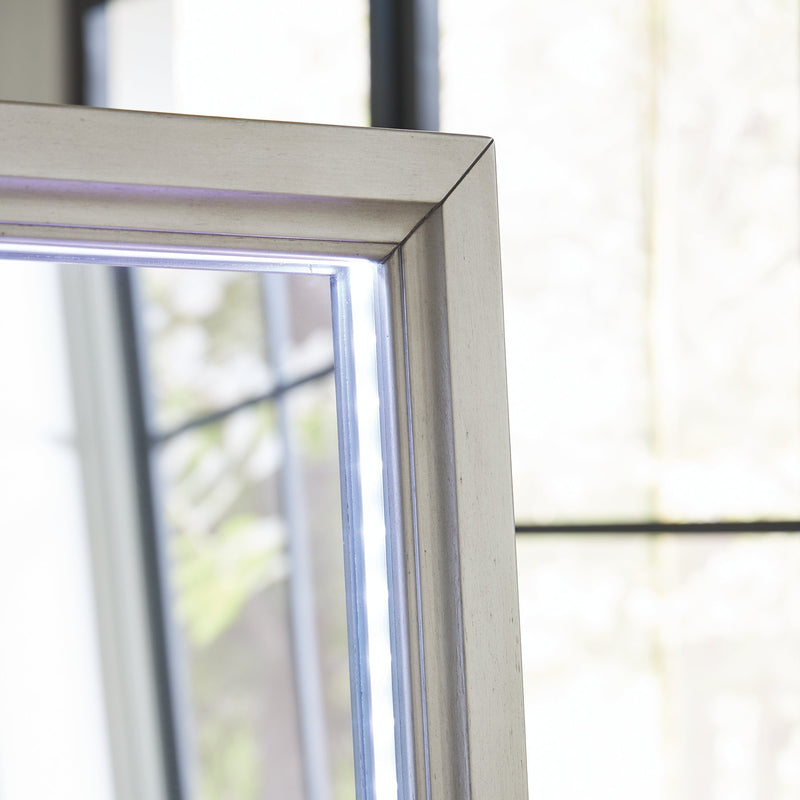 Evesen Floor Standing Mirror/Storage -  Ashley Furniture Mirror  Fresh Start Furniture