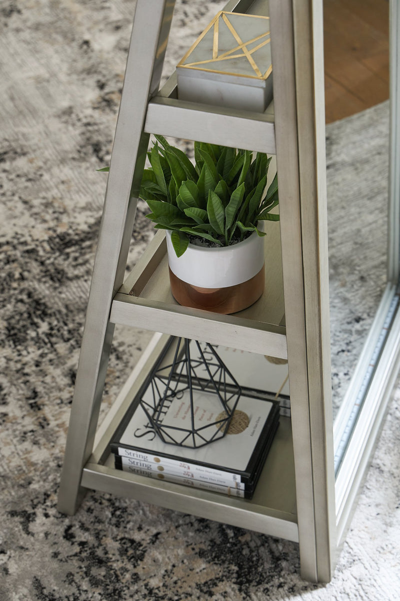 Evesen Floor Standing Mirror/Storage -  Ashley Furniture Mirror  Fresh Start Furniture
