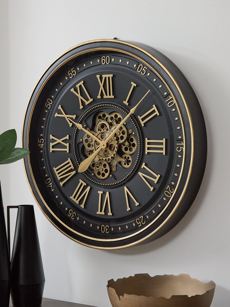 Dairton Wall Clock -  Ashley Furniture Clock  Fresh Start Furniture