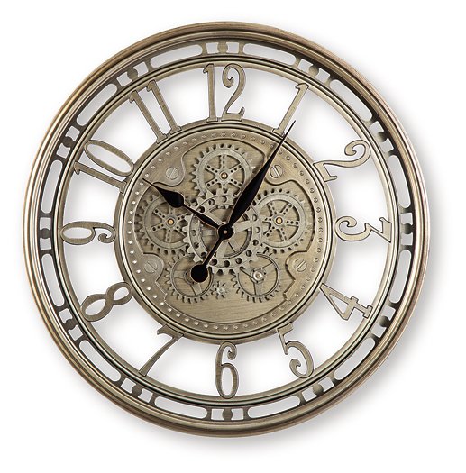 Gilover Wall Clock Ashley Furniture Clock Default Title Fresh Start Furniture