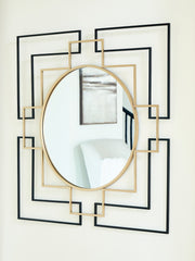 Oceanal Accent Mirror Ashley Furniture Mirror  Fresh Start Furniture