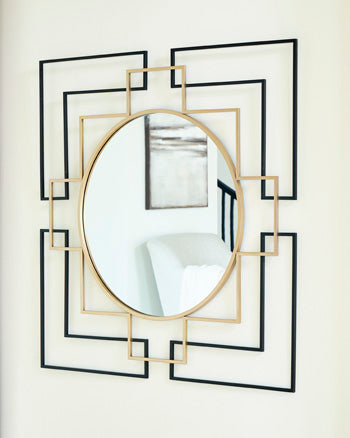 Oceanal Accent Mirror Ashley Furniture Mirror  Fresh Start Furniture