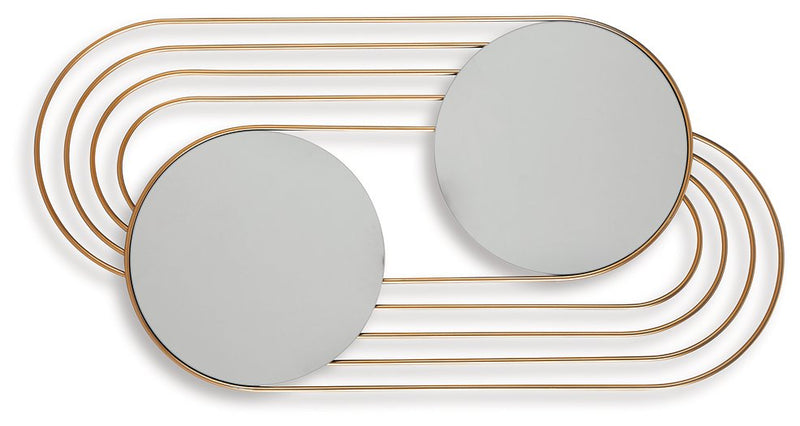 Warrenley Accent Mirror -  Ashley Furniture Mirror  Fresh Start Furniture