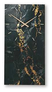 Teague Wall Clock Ashley Furniture Clock Black/Gold Finish Fresh Start Furniture