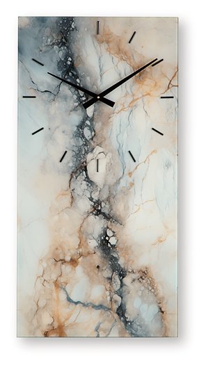 Teague Wall Clock Ashley Furniture Clock Brown/Gray/Ivory Fresh Start Furniture