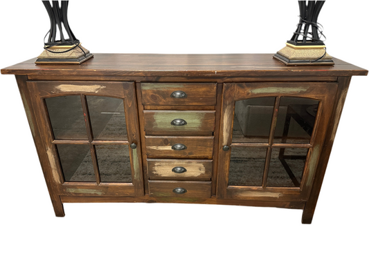 Rustic Entertainment Console