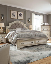 Realyn Upholstered Bed Ashley Furniture Bed  Fresh Start Furniture