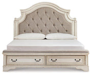 Realyn Upholstered Bed Ashley Furniture Bed  Fresh Start Furniture