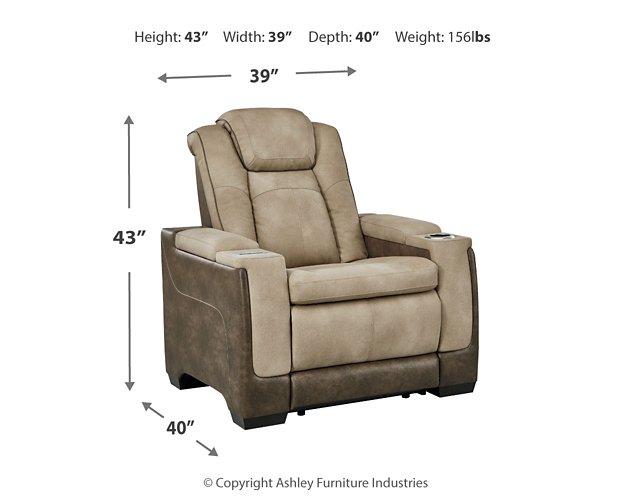 Next-Gen DuraPella Power Recliner Ashley Furniture Recliner  Fresh Start Furniture