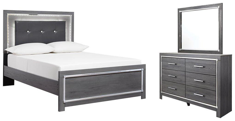 Lodanna Bedroom Set Ashley Furniture Bedroom Set Panel Bed / 5-Piece: Dresser & Mirror/Bed (Headboa Fresh Start Furniture