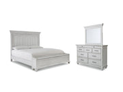 Kanwyn Bedroom Set Ashley Furniture Bedroom Set Panel Bed w/ Storage / 5-Piece: Dresser & Mirror/B Fresh Start Furniture