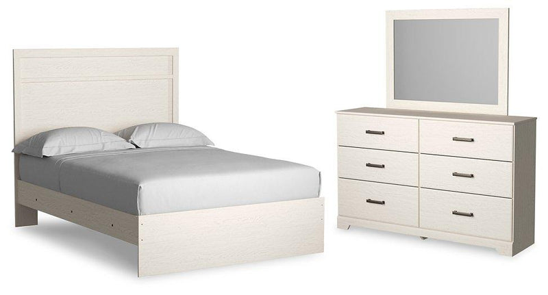Stelsie Bedroom Set Ashley Furniture Bedroom Set 5-Piece: Dresser & Mirror/Bed (Headboard, Footboar Fresh Start Furniture
