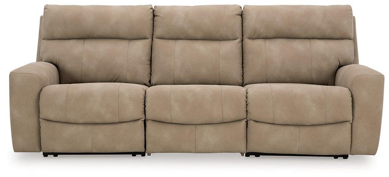 Next-Gen DuraPella Power Reclining Sectional Sofa Ashley Furniture Sectional Sand Fresh Start Furniture