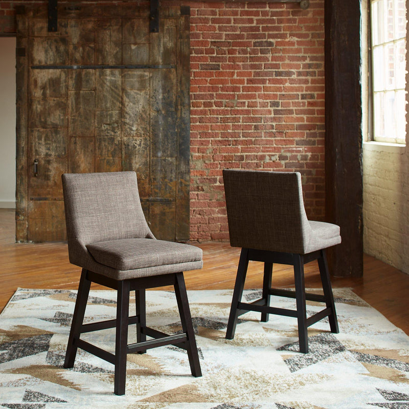 Tallenger Bar Stool Set -  Ashley Furniture Barstool Set  Fresh Start Furniture