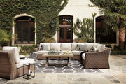 Beachcroft Outdoor Seating Set -  Ashley Furniture Outdoor Seating Set