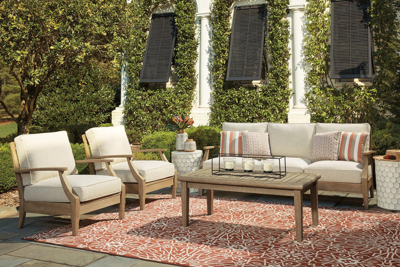 Clare View Outdoor Seating Set -  Ashley Furniture Outdoor Seating Set  Fresh Start Furniture