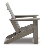 Visola Outdoor Adirondack Chair Set with End Table -  Ashley Furniture Outdoor Seating Set  Fresh Start Furniture