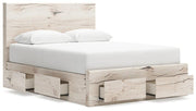 Lawroy Panel Storage Bed -  Ashley Furniture Bed  Fresh Start Furniture