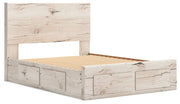 Lawroy Panel Storage Bed -  Ashley Furniture Bed  Fresh Start Furniture