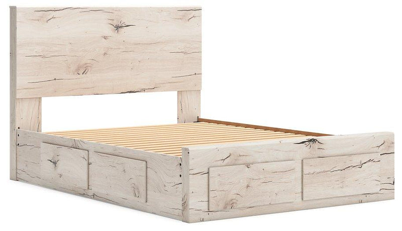 Lawroy Panel Storage Bed -  Ashley Furniture Bed  Fresh Start Furniture